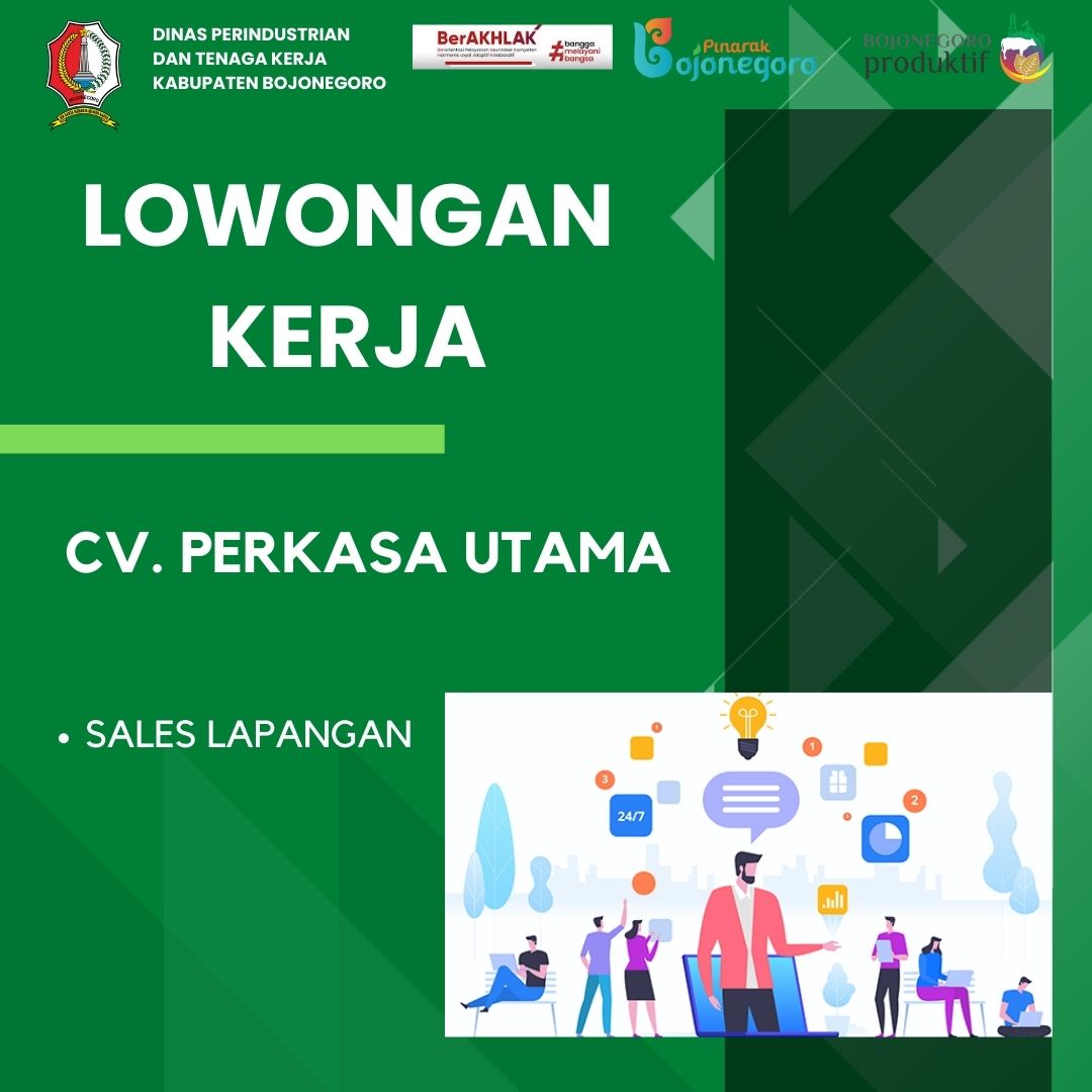 Bojonegorokarir's tweet photo. LOWONGAN PEKERJAAN CV. PERKASA UTAMA https://t.co/EAcYlYs0Q9