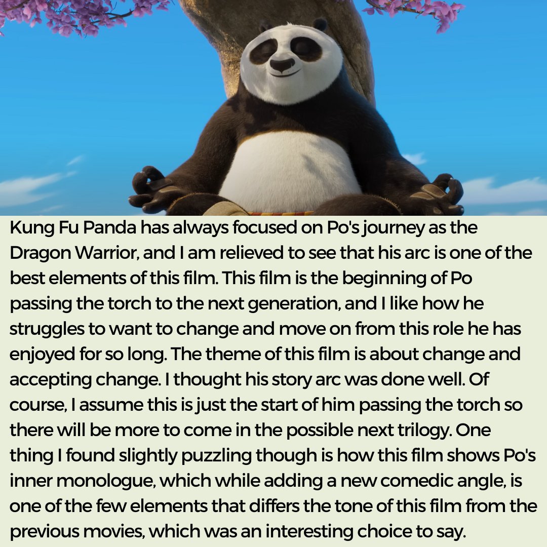 Kung Fu Panda 4 Spoiler Thoughts - Weak But Enjoyable! (1/2)
#KungFuPanda #KungFuPanda4 #Po #Shifu #Zhen #Chameleon #Tigress #Mantis #Monkey #Viper #Crane #FuriousFive #DragonWarrior #ValleyOfPeace #Dreamworks
