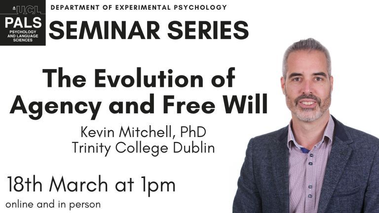 Are we really in control of our actions? Or are we just playing out our preprogramming? On 18th March, 1PM GMT, Kevin Mitchell ( @wiringthebrain) joins us to trace the evolutionary development of cognition, metacognition, and free will. Details buff.ly/4c992El
