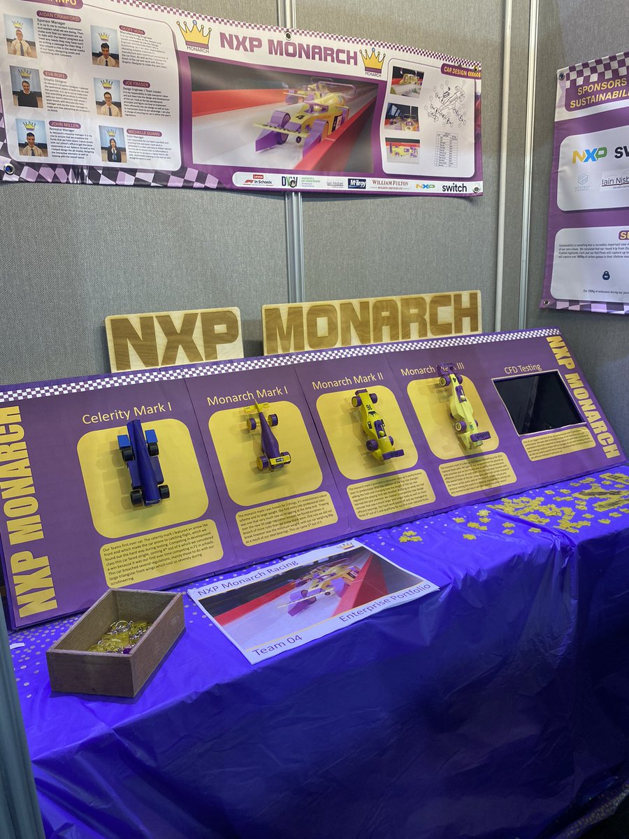 Having a fab time with <a href="/BoclairTech/">Boclair Academy Technical</a> couldn’t be prouder of NXP Monarch 👑🏎️ @f1inschoolsUK <a href="/NXP/">NXP</a> #lighteningmcqueen #f1inschoolsuk
