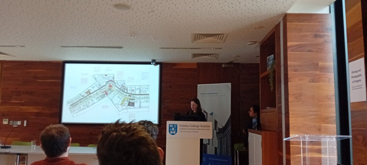 Paper by fab @agusmartire (unfortunately she couldn't be here today) @QUBarch, Anna Skora and Aisling Madden on researching social value of public space using graphic anthropology #AIARG2024 #DAY1 @TCDHistArtArch