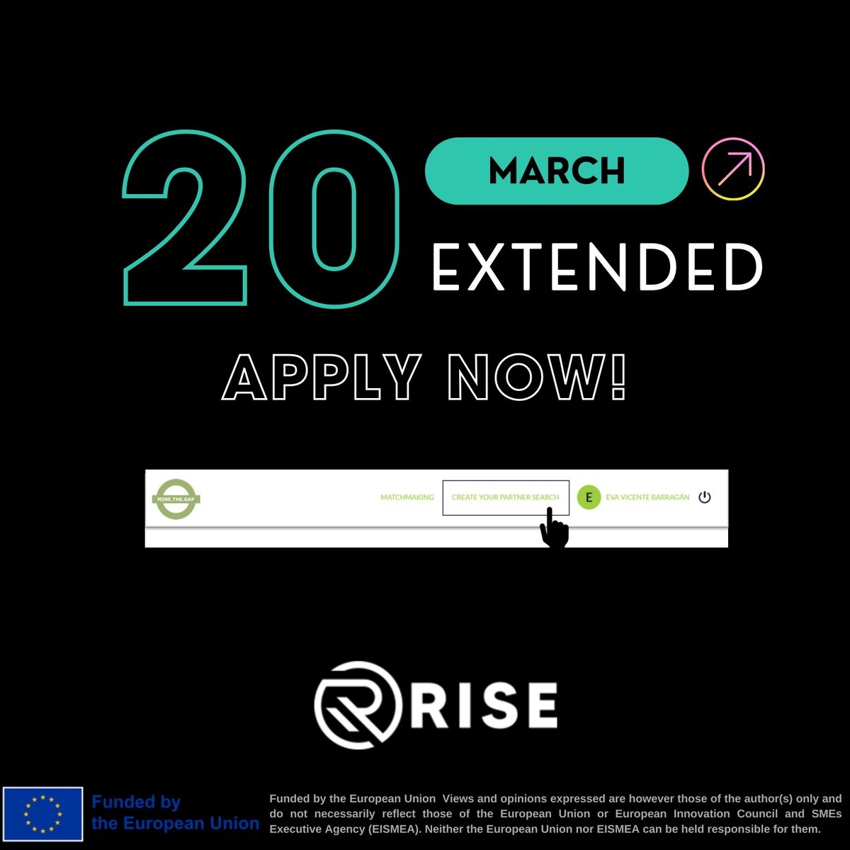 🚀 Great news! We're extending @RISE_I3 applications for 5 more days until next Wednesday! This is your chance to join us and unlock endless opportunities for collaboration and growth. Don't miss out on this extra opportunity to be part of something extraordinary.