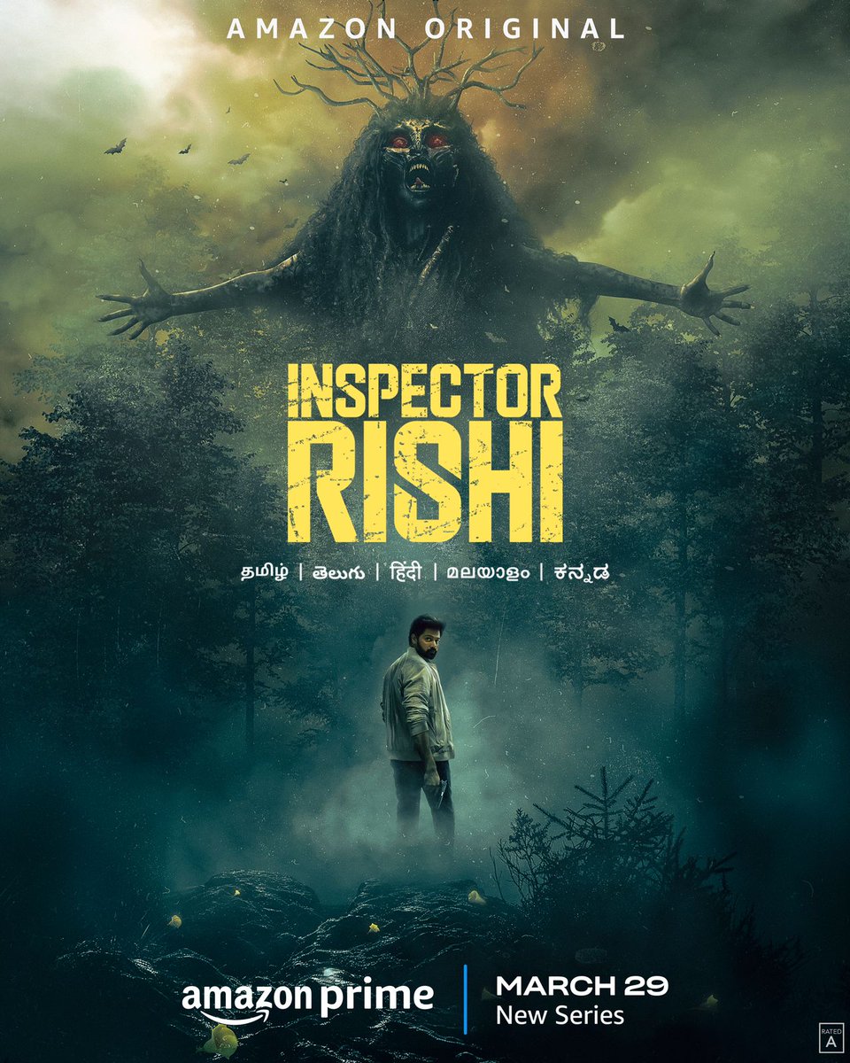 Small town secrets buried into a different realm! 

#InspectorRishiOnPrime, Mar 29 only on @primevideo 

@MBP_ProdCo @Naveenc212 @TheSunainaa @shukdev_lahiri @nandhini_js @jithinthorai #SrikrishnaDayal #Kumaravel @iamkannaravi @MalniJevaratnam #BargavSridhar @editorsuriya