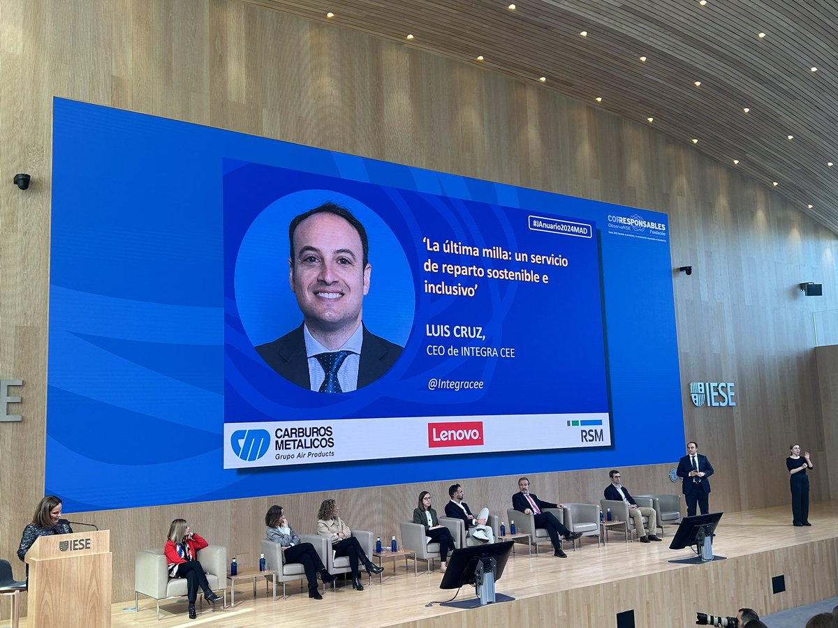 Integracee's tweet photo. "Nuestro objetivo con @koiki_home fue contribuir y participar desde un punto de vista #inclusivo en el sector de la movilidad #sostenible", explica @LuisCruzMateos, director general de #IntegraCEE en Jornada @Corresponsables. https://t.co/1bT3Qa4iDt
