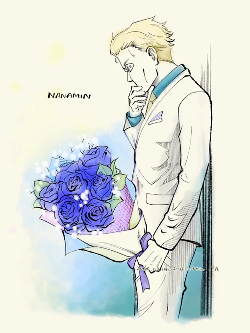ななみんは待っている#whiteday2024 #呪術廻戦ファンアート #七海建人 