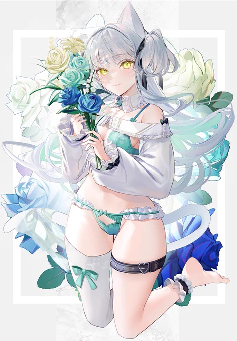 #ホワイトデーは銀髪白髪を愛でる日  