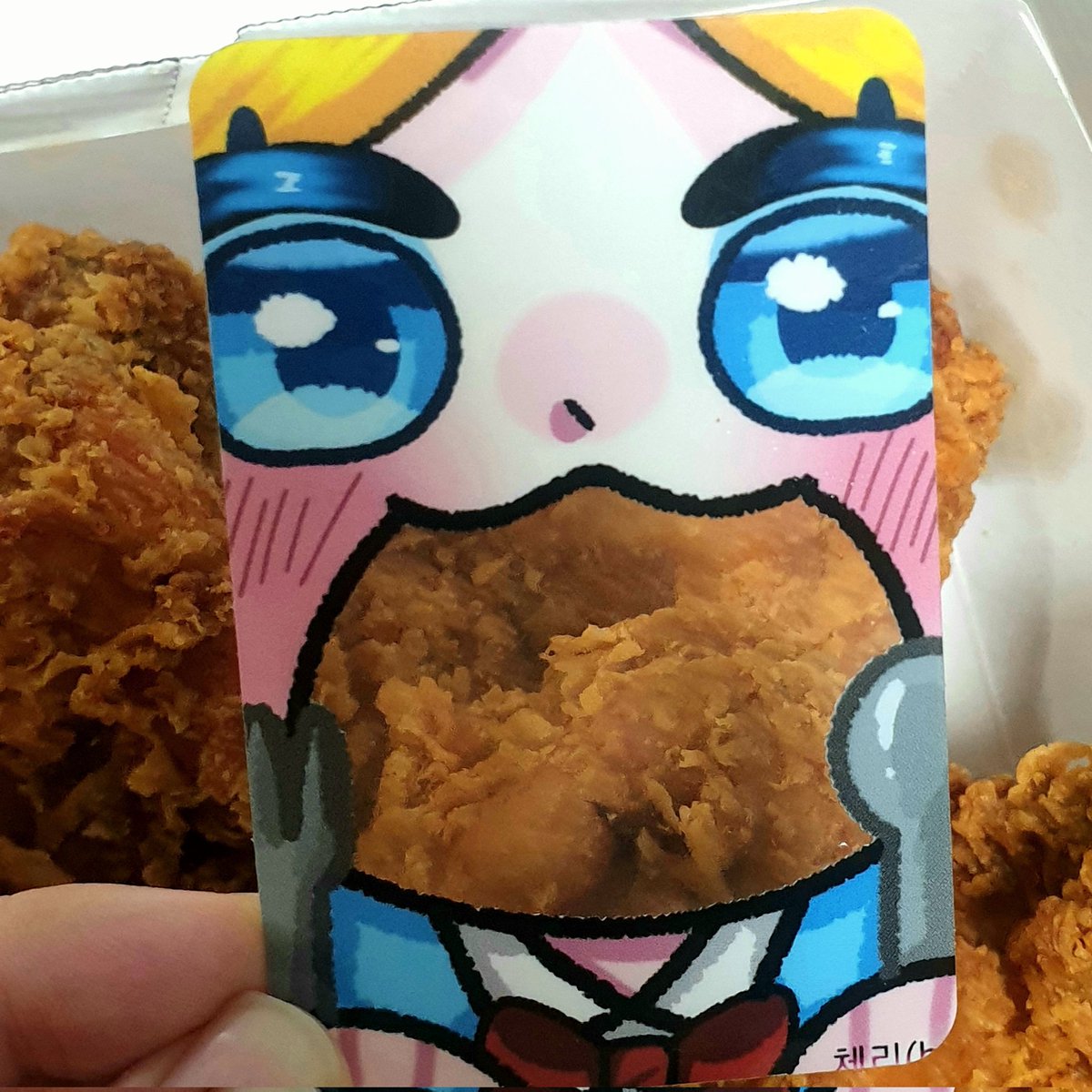 오늘 저녁은 치킨이닭
#ppg