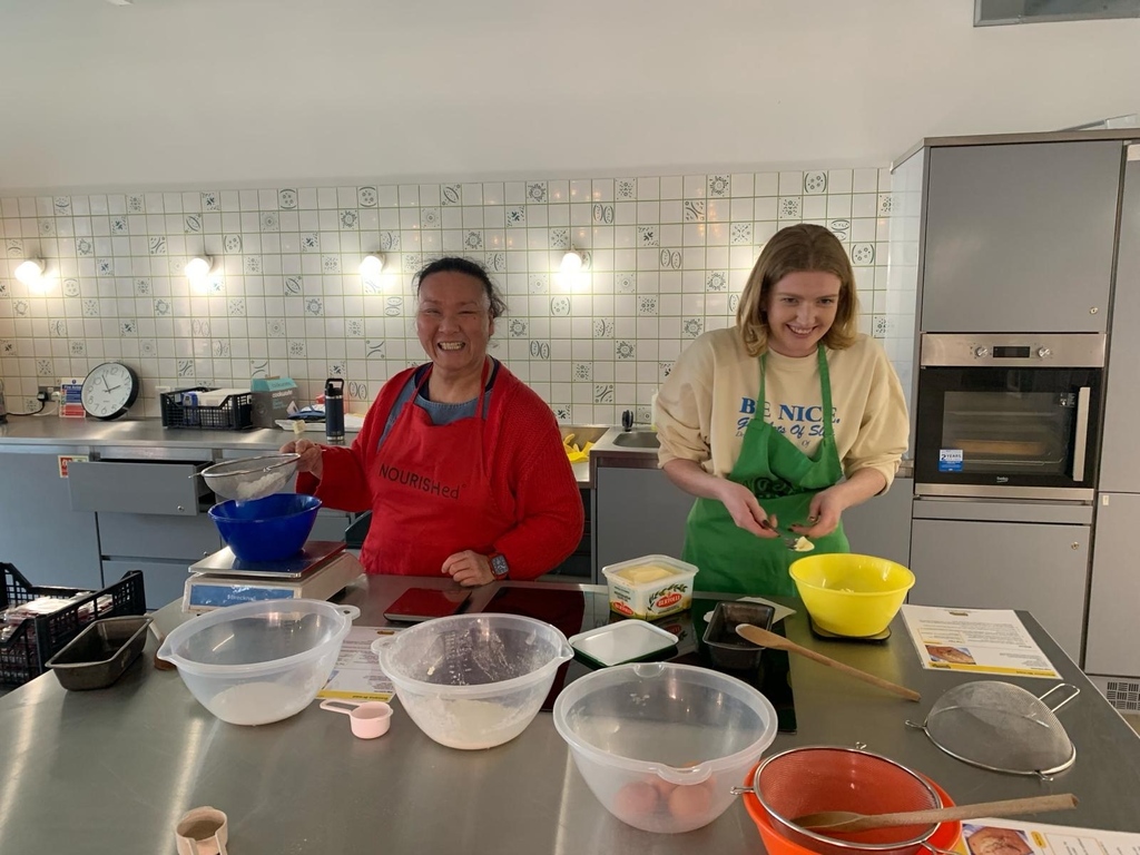 Last week, the KCCF team spent the day volunteering @thenourishhub @ukharvest. It was great to learn more about their work providing low-cost, delicious meals and cookery classes to the local community, all whilst utilising surplus food. Thank you for having us!