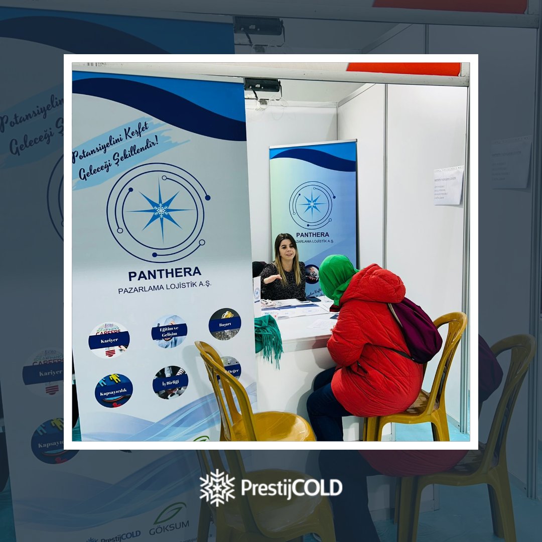 prestij_cold's tweet photo. Çekmeköy Belediyesi’nin düzenlediği İstihdam Fuarı’nda Panthera Pazarlama Lojistik olarak yer aldık.
#prestijcold #lojistik #depo #nakliyat #depoyönetimi #konteyner #karayolu #depolama #nakliyat #taşımacılık #transport #çekmeköybelediyesi #istihdamfuarı https://t.co/VAMTnl1zWq