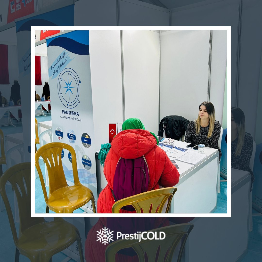 prestij_cold's tweet photo. Çekmeköy Belediyesi’nin düzenlediği İstihdam Fuarı’nda Panthera Pazarlama Lojistik olarak yer aldık.
#prestijcold #lojistik #depo #nakliyat #depoyönetimi #konteyner #karayolu #depolama #nakliyat #taşımacılık #transport #çekmeköybelediyesi #istihdamfuarı https://t.co/VAMTnl1zWq