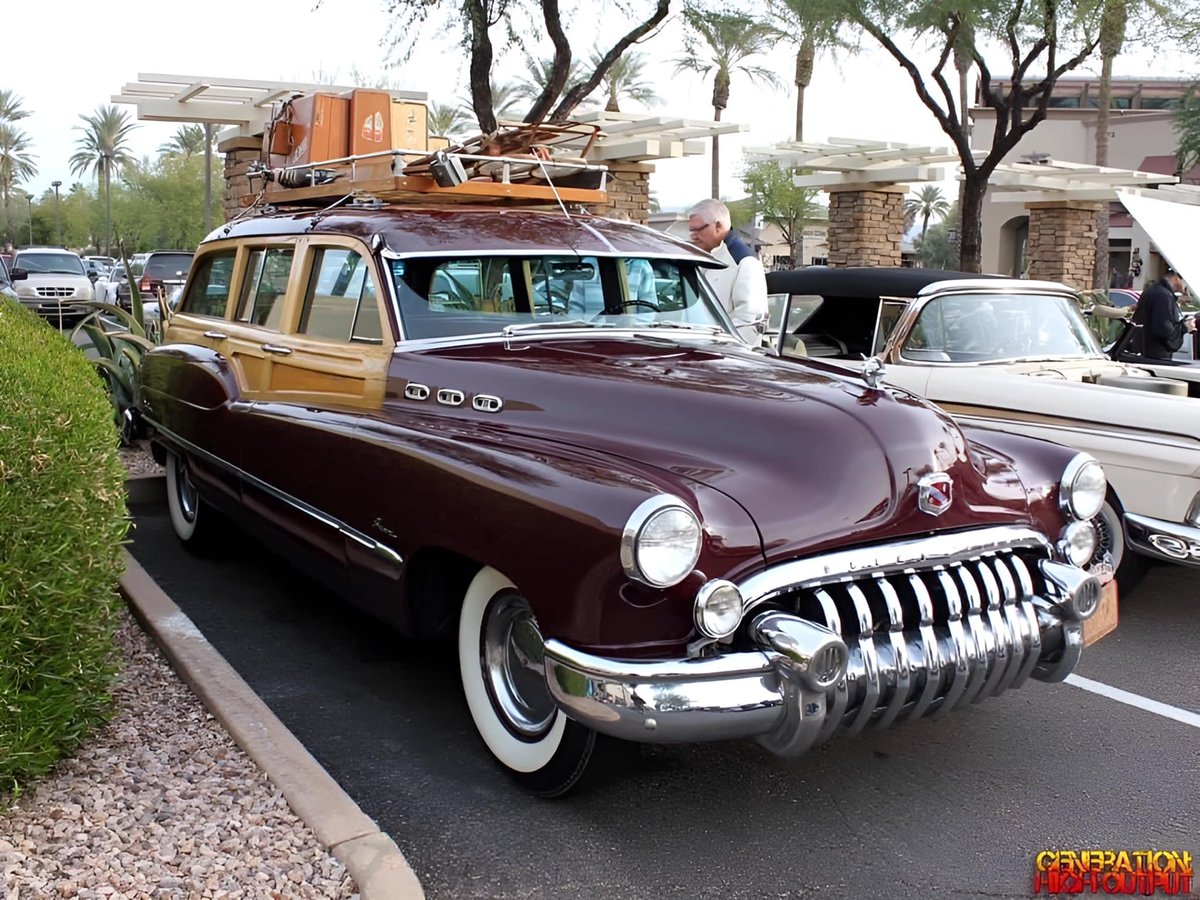 Paul26443656's tweet image. 1950 Buick Super Estate Wagon