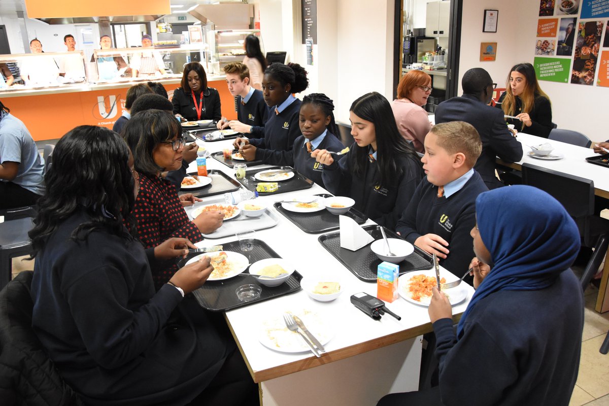 Our best wishes to Diane Abbott MP, an inspirational person and good friend of the school who is always welcome at Urswick. @HackneyAbbott