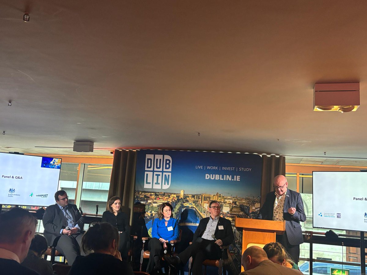 Thanks again @CPCatapult & @BritEmbDublin for having us present & be part of the 'Joining the Dots' #placebranding event this week, which brought together connecting cities from across the UK & Ireland to share ideas & common challenges. Wonderful hospitality & passionate debate.