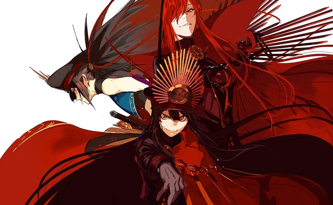 Happy birthday to illustrator pako on March 14!He has designed various Fate characters such as Oda Nobunaga, Oda Nobukatsu, Chacha, Arjuna, Karna, Scandinavia Peperoncino, Sakamoto Ryouma, Bhima, Duryodhana, Ayus, Ashwatthama, Hieda-no-Are, Ishida Mitsunari, and others. 