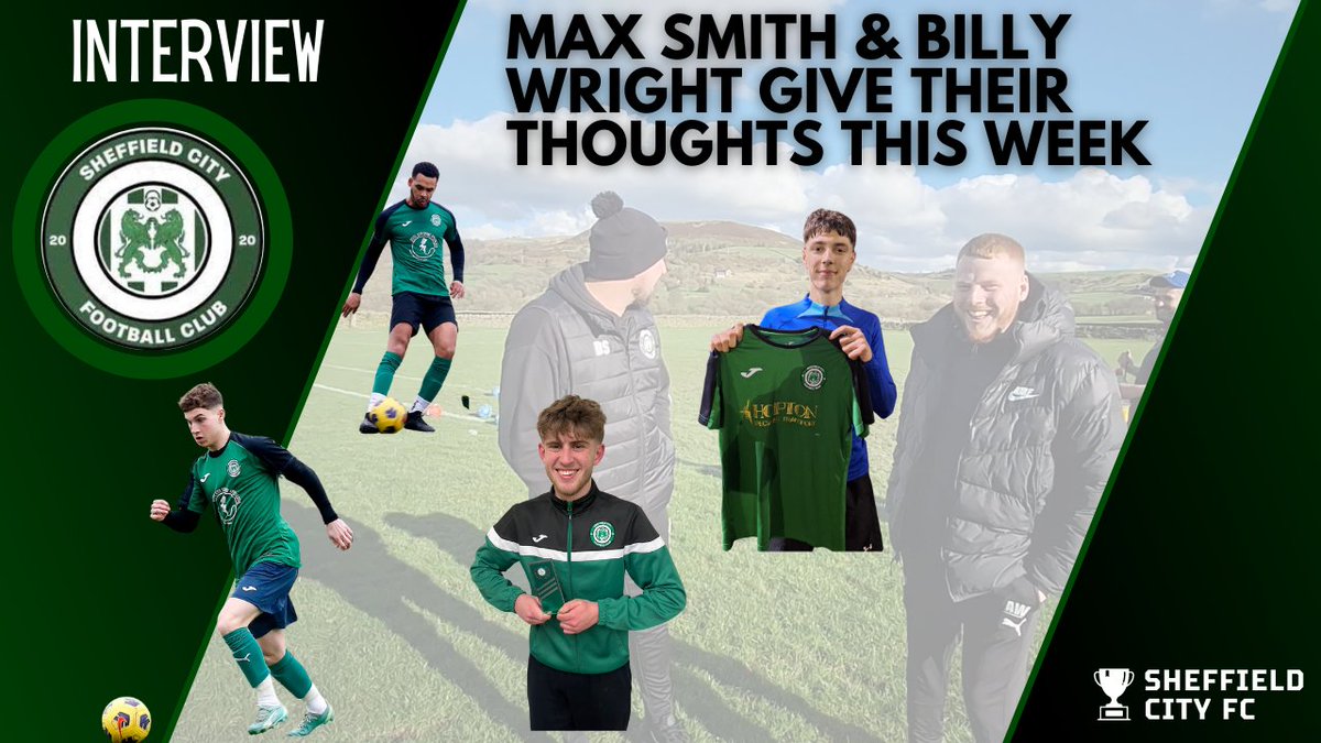 Max Smith & Billy Wright are in front of the camera this week, check out the interviews below!

youtu.be/3wxKPbuJFCo

#upthecity #sheffcity #GreenArmy #likeandsubscribe #youtubechannel