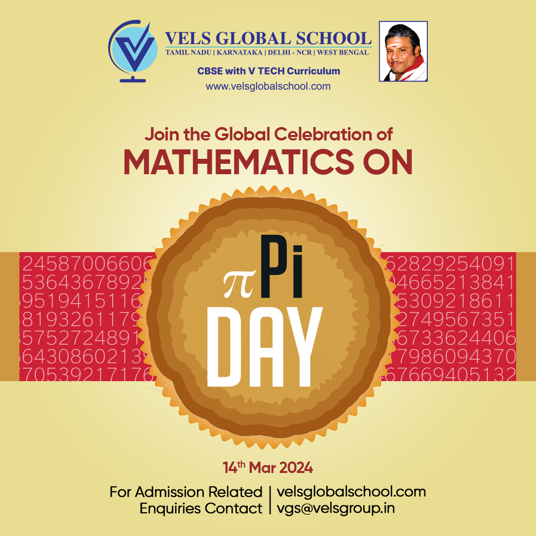 GlobalVels's tweet photo. Happy Pi Day to all! Today, we honor the extraordinary number Pi, a cornerstone in the realm of mathematics that continues to fascinate and inspire. https://t.co/ze9VEOXgKh
