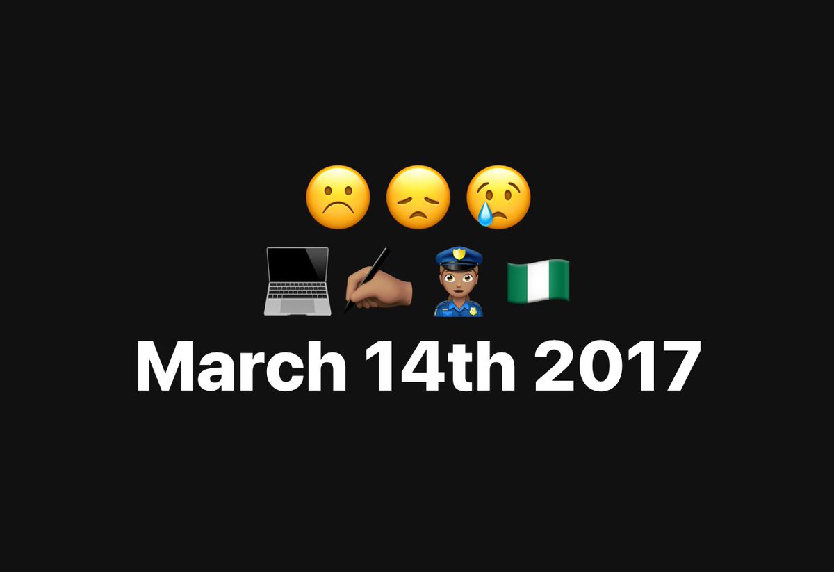 drkemiofnigeria's tweet photo. #DrKemi🇳🇬😞☹️💻✍🏽👮🏽‍♀️

#Journalismisnotacrime https://t.co/0qiRGl2sDm