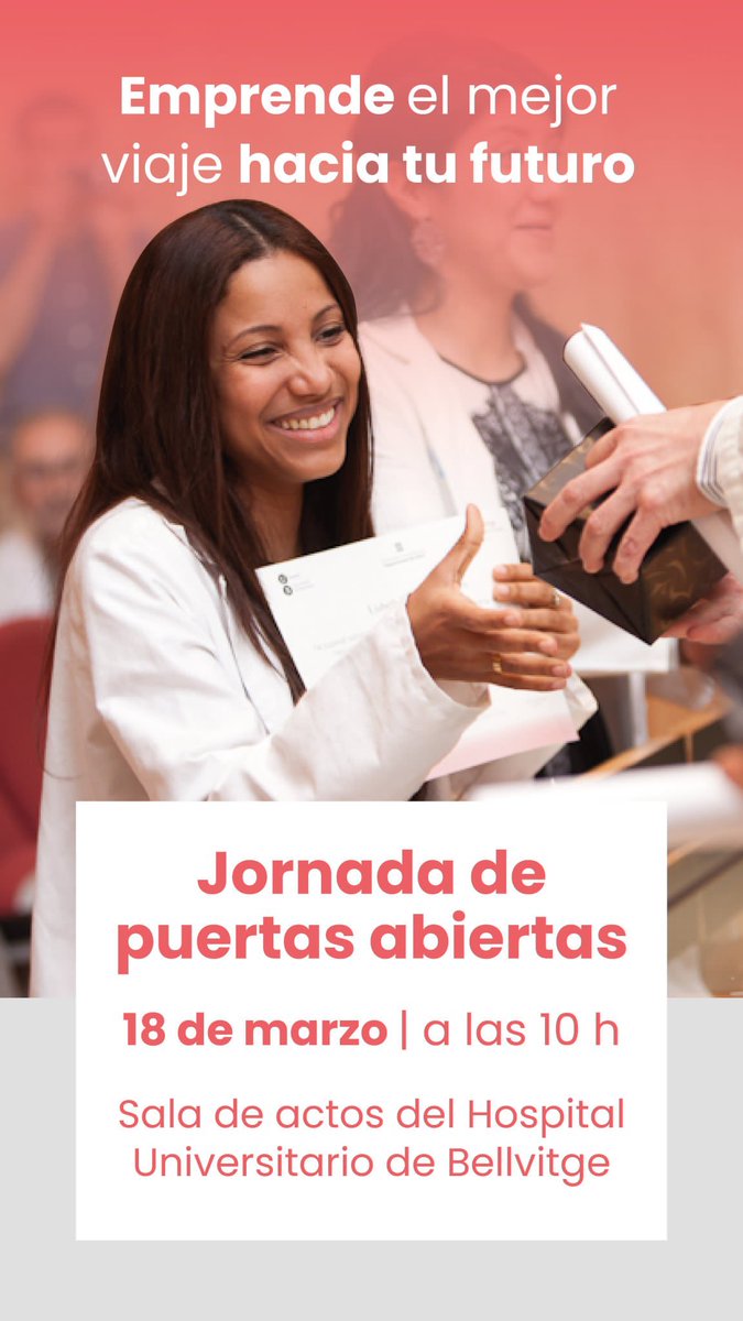 ¡Buenos días futuros resis del Hospital de Bellvitge!
- *Para los que no podáis venir presencialmente a las puertas abiertas:* link para seguirlo por youtube youtube.com/watch?v=oXhCkp…