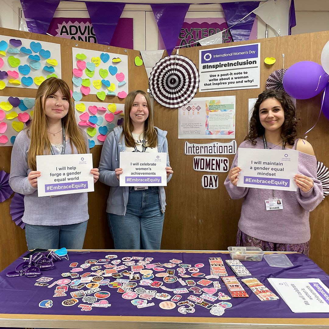 Thank you to everyone who helped organise or took part in International Women’s Day. It was brilliant to see so many interested in the talks, activities and charitable events that took place throughout the campus!