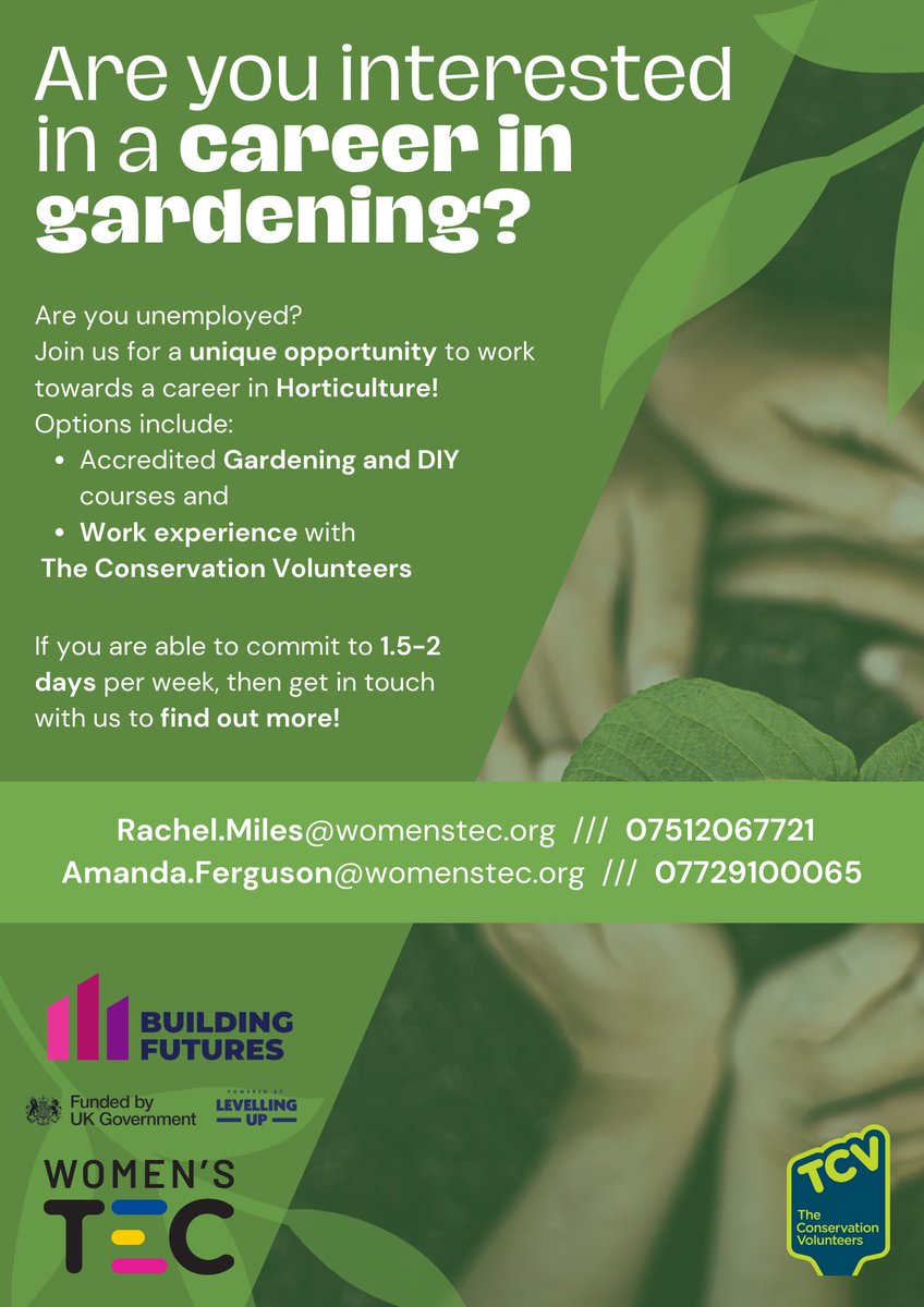 womenstec's tweet photo. So much happening right now at WOMEN'STEC! No matter what your interest is, Building Futures has a course for you!
#GardeningCareers #DIYCourses #WorkExperience #WOMENSTEC #NotJustForBoys https://t.co/3nhujBLJLX