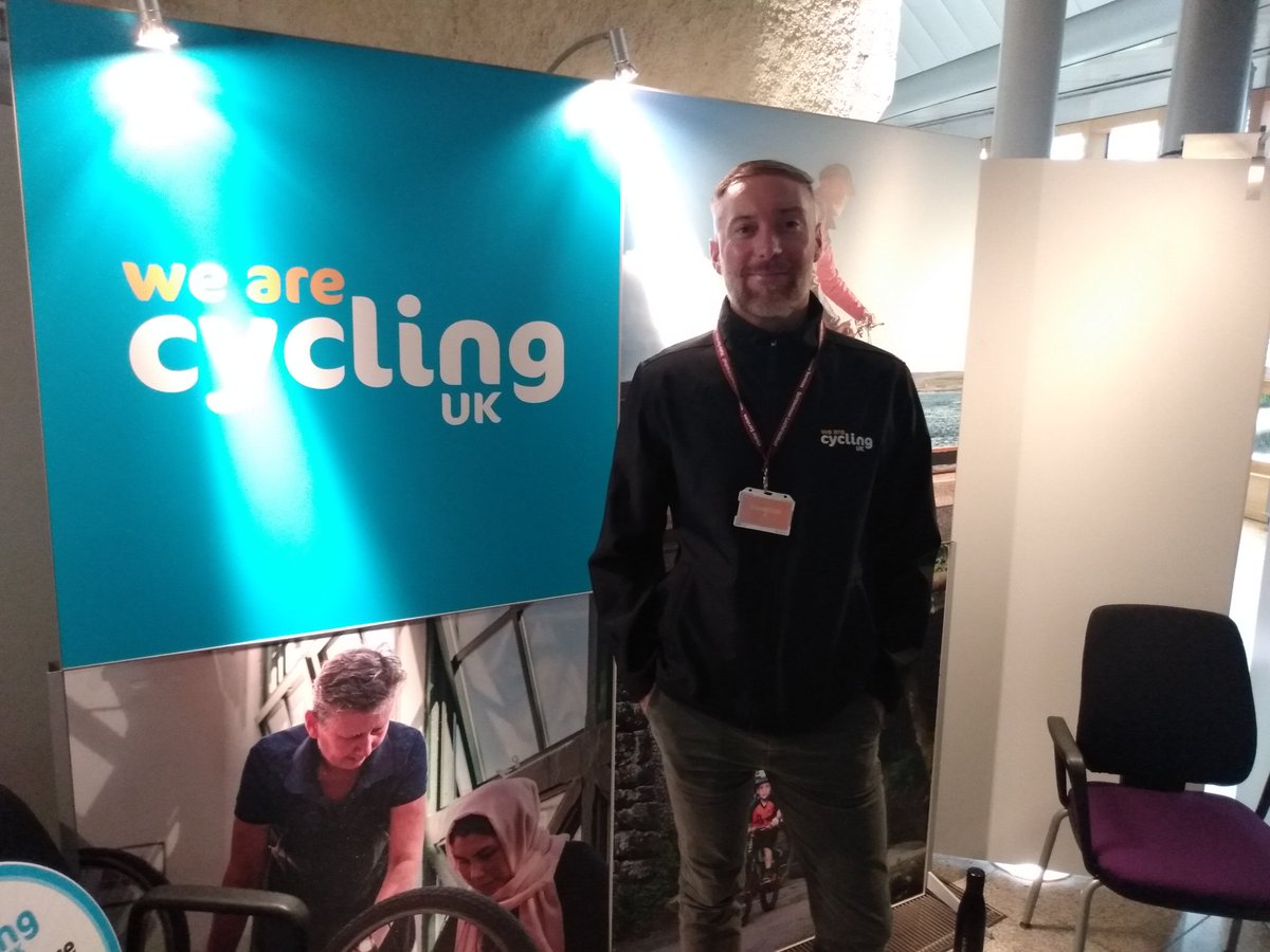 Final day in @Scotparl for @WeAreCyclingUK meeting MSPs and talking about the benefits of cycling. Ably assisted by @SeanBrady134054 today.