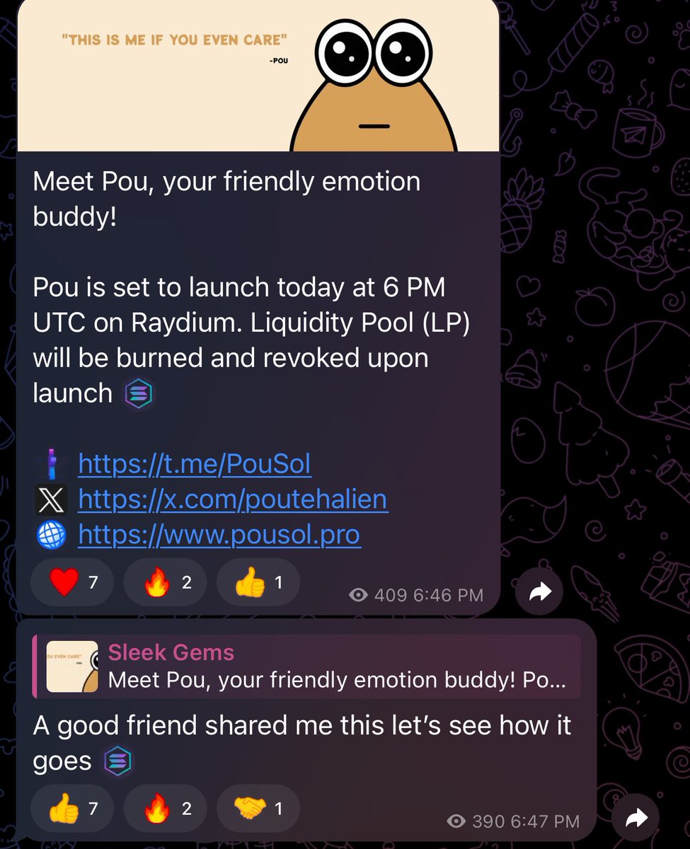 200X+ on $POU

It was posted PreLaunch with an easy entry of 15-20k, reaching an all-time high of 4M.