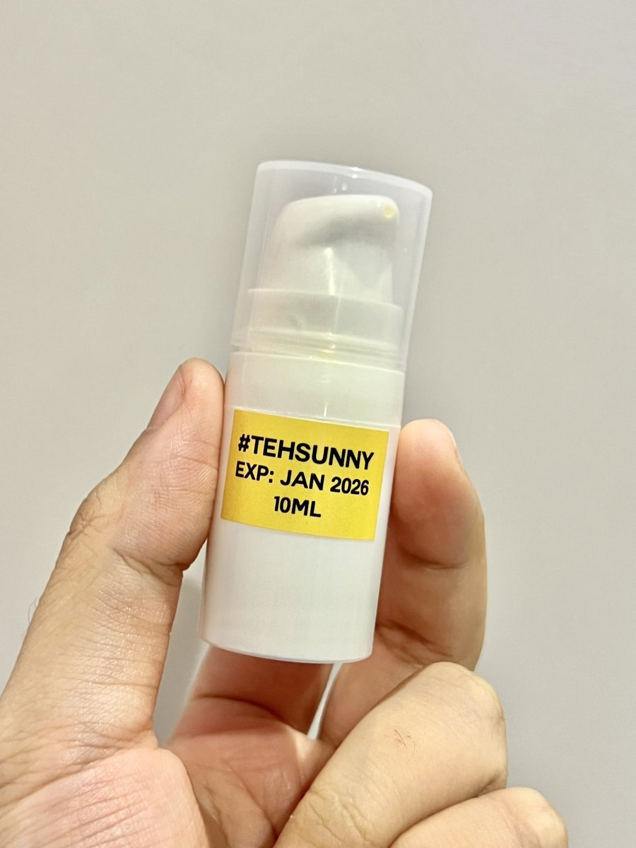 qiqiqiqiqiut's tweet photo. Korangggg tolong la try sunscreen from Tatagaltier ni

I ni susah nak ngam dengan setiap sunscreen yang i cuba. But this sunscreen sangat function ,WALAUPUN color dia kuning tapi langsung tak meninggalkan whitecast . Takperlu blend banyak banyak kali dia takde kesan whitecast pun https://t.co/MxT3mLDDns