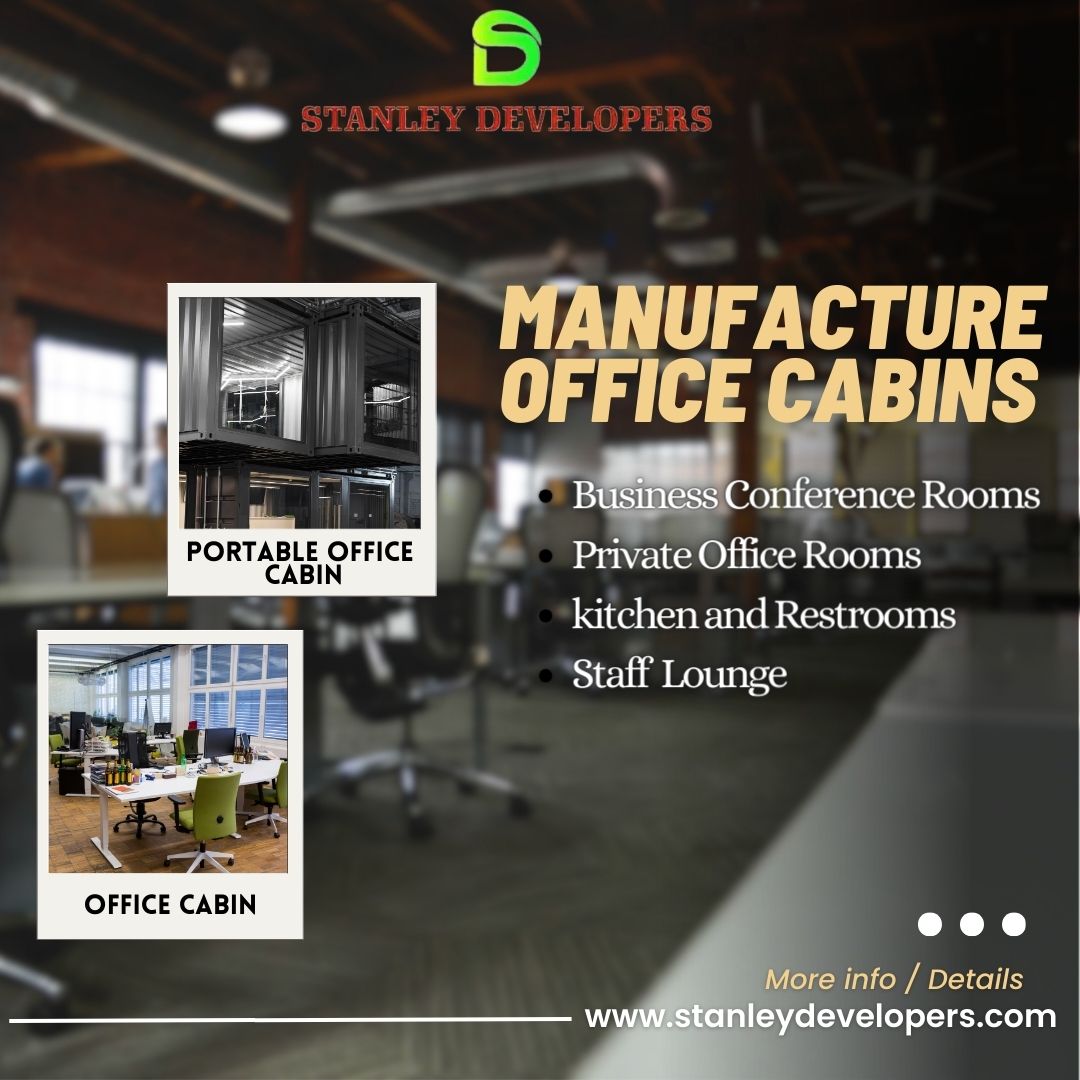 Stanley_designs's tweet photo. Experience top-notch office cabins in Arumbakkam, Chennai, with Stanley Developers. 
🌐 https://t.co/mEITLm5veW
📲 @+91 9150231234 / 9962462555
#stanleydevelopers #interiordesign #architecture #manufacturing #office #cabins #arumbakkam #chennai https://t.co/5uqRLCXYiH