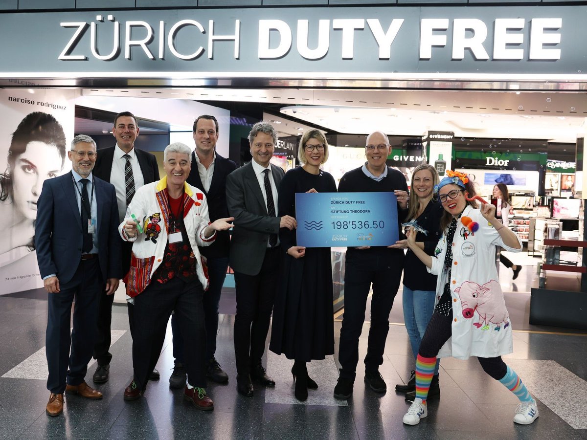 Zurich Airport tweet media