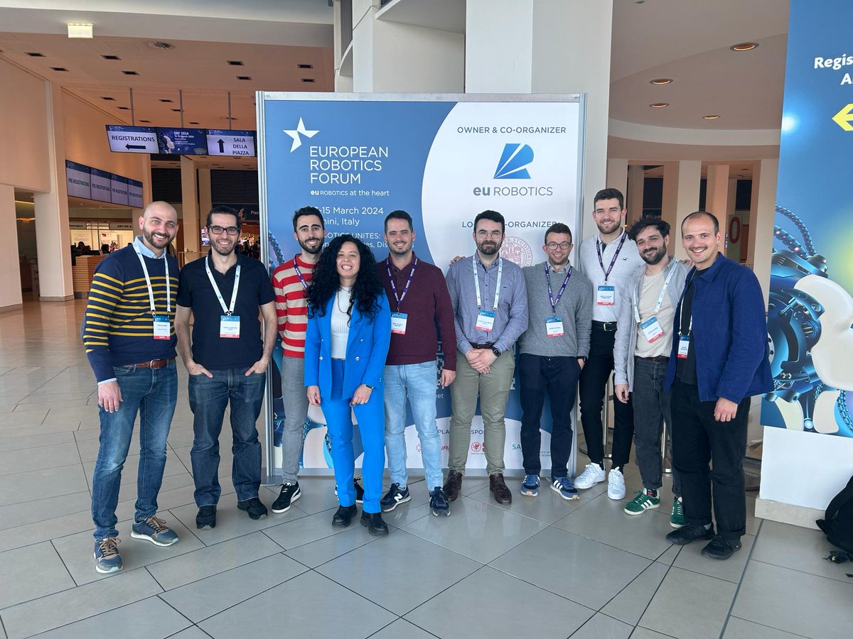 🤖​ Our Robotics and automation Unit is well represented at the European Robotics Forum in Rimini, the largest and most influential robotics event. 
 
At the hashtag #ERF2024 we participate in different talks and workshops from 13-15 March

👇More information: