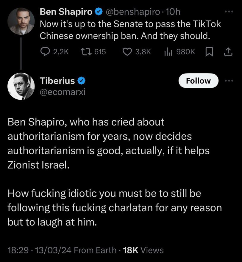 DrLoupis's tweet photo. Ben Shapiro exposing himself https://t.co/1tTyboS0Am
