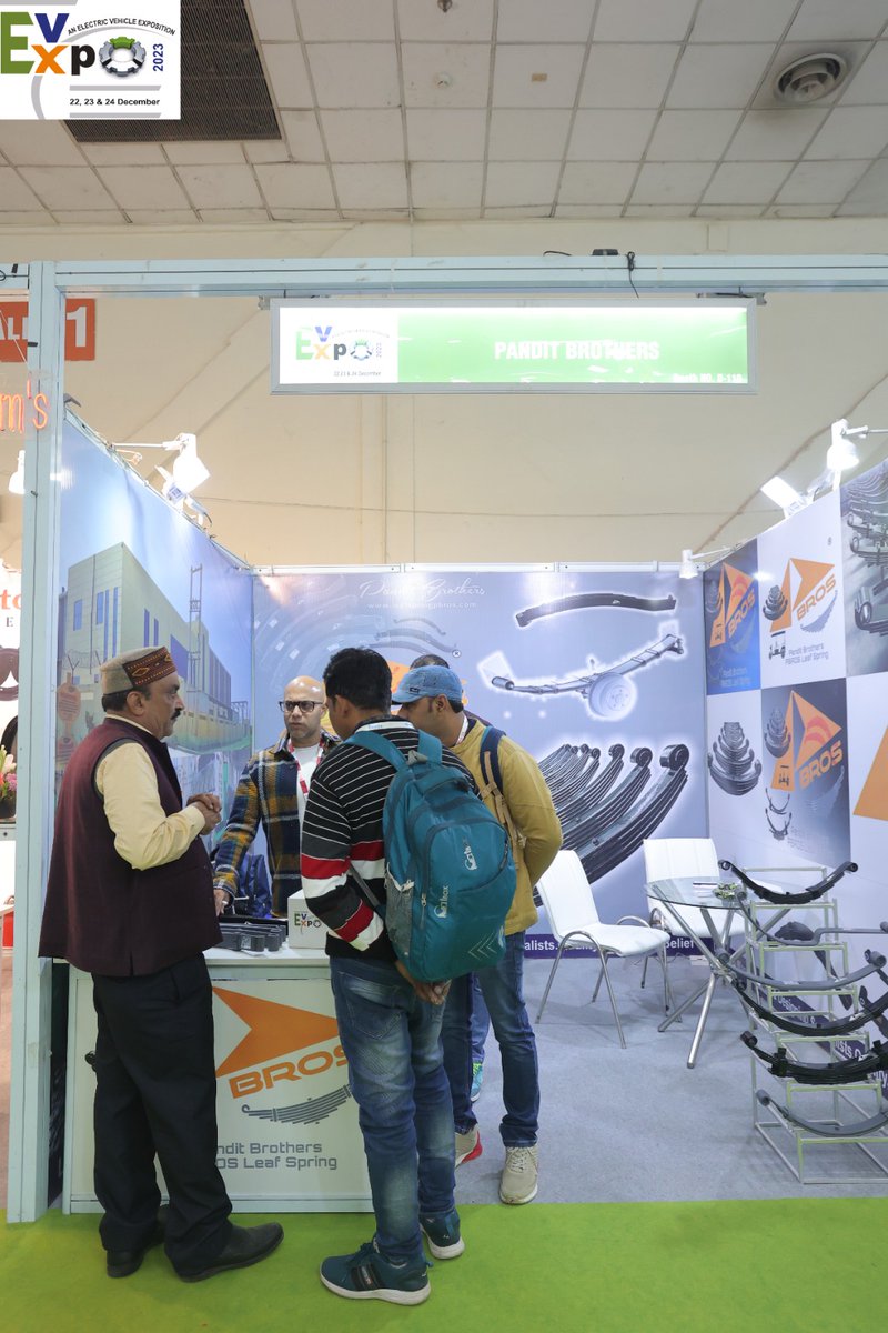 expo_ev's tweet image. Memory of PANDIT BROTHERS (BROS) at 19th EvExpo Delhi 2023. 

 #eventplanner #ElectricVehicles #ebikestyle #escooter #ERickshaw #EVExpo #vehicles #lithiumbattery #madeinindia #RevolutionNow