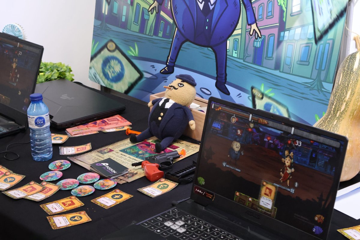 PoisonPillGames's tweet image. Today on #ThrowbackThursday we thought about events we've attended like @indiedevday, an experience that was incredible 🌟🕵️
And to think that in a few weeks we'll be heading to San Francisco, to the #GameDevelopersConference (GDC) and #EuropeanGameShowcase2024 🥔✈️