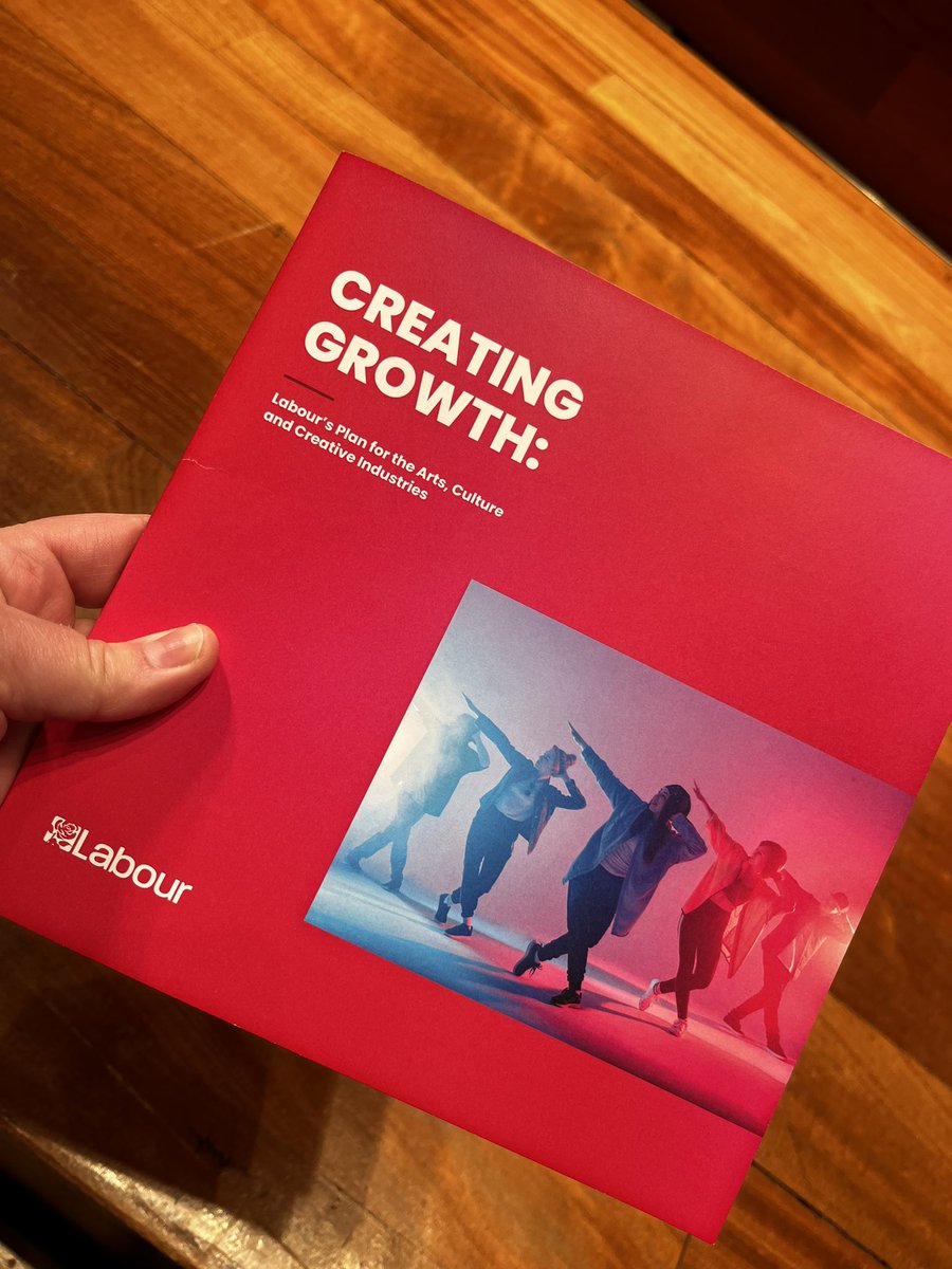 Very excited to be at the launch of @UKLabour’s Plan for for the #Arts, #Culture and #CreativeIndustries. A fantastic buzz in the room here at @guildhallschool as the event is about to get underway. #LabourCreatives
