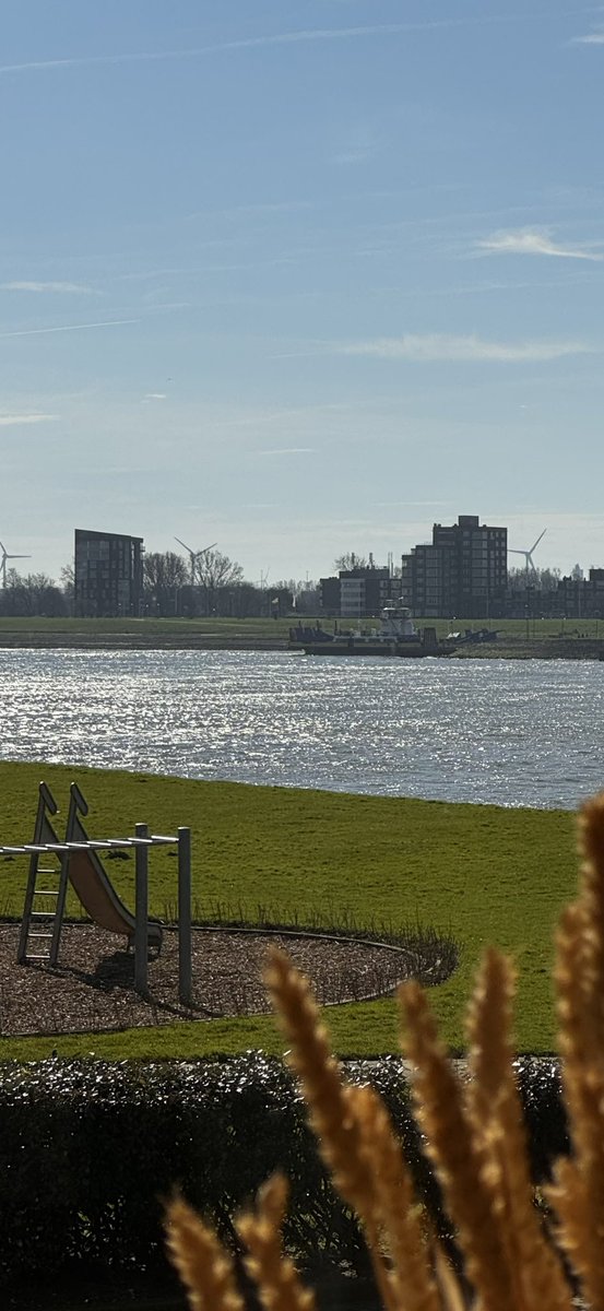 zomer60's tweet photo. Alsof ze nooit is weggeweest #Veerpont #proefvaart met passagiers https://t.co/9JlDNX8zMp