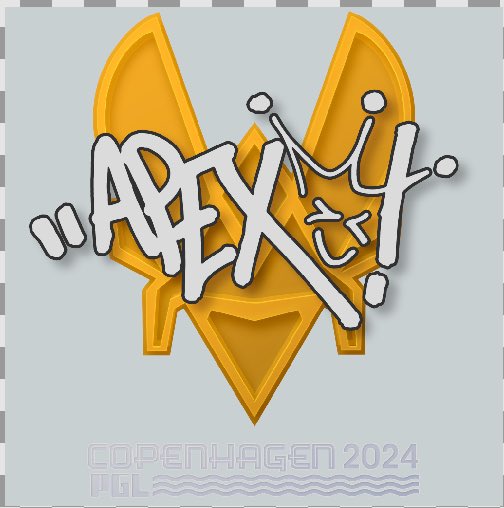The Vitality player stickers found in the game files for the first ever CS2 major