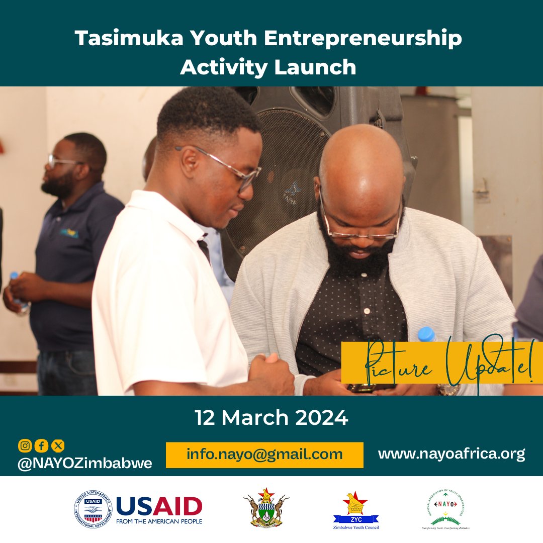 Along with providing a special exhibition platform for young entrepreneurs to showcase their products and services, #Tasimuka Activity launch demonstrated the dedication of both the public and private sectors to supporting youth entrepreneurs. #LeaveNoYouthBehind @OldMutualZW