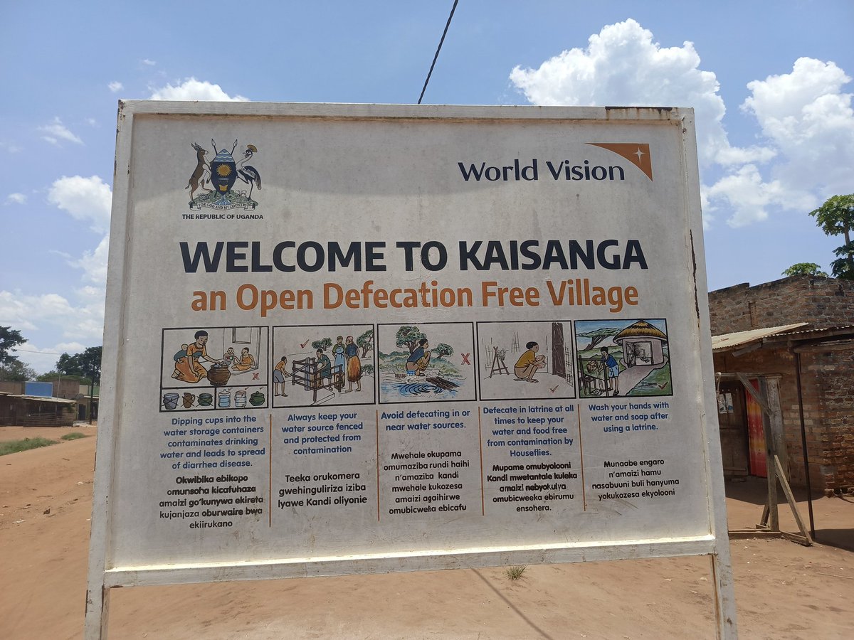 omodingjoel4's tweet image. Took tour in kakumiro district and landed this signage in a particular village, @WorldVisionUg