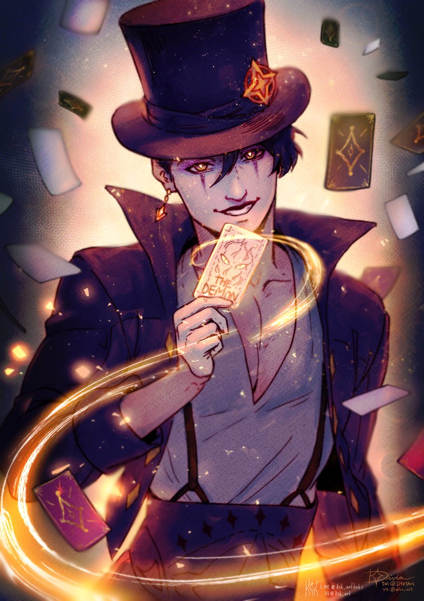 Джейро, демон снов, в коллаборации с <a href="/KsK_2311/">Кекс🕊️</a> ✨

Поздравляем @ereme_y с днём рождения и желаем поменьше кошмаров во сне и побольше приятных чудес наяву⭐️