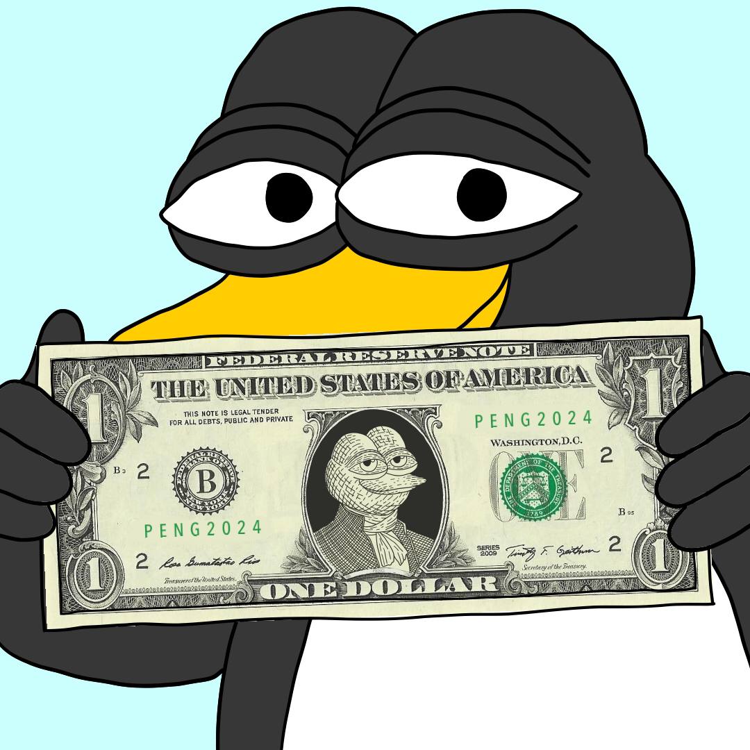 $PENG just hit 1USD

A.K.A 100 Million Dollars in Market CAP!