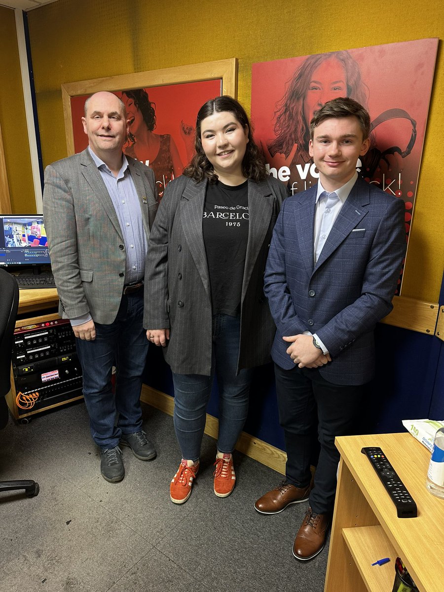 Big thanks to <a href="/Live95Limerick/">Live 95</a> featuring <a href="/whatmolsaysnext/">Molly Cantwell Blasco</a>, <a href="/joecostigan/">Super Joe</a>, and <a href="/RealDanielRyan/">Daniel Ryan</a> talking about the Limerick Voice Print Edition launching today! 📰

Get your copy inside the <a href="/Limerick_Leader/">Limerick Leader / Limerick Live</a> weekend edition.

#LimerickVoice #Live95 #LimerickCity #Limerick #News