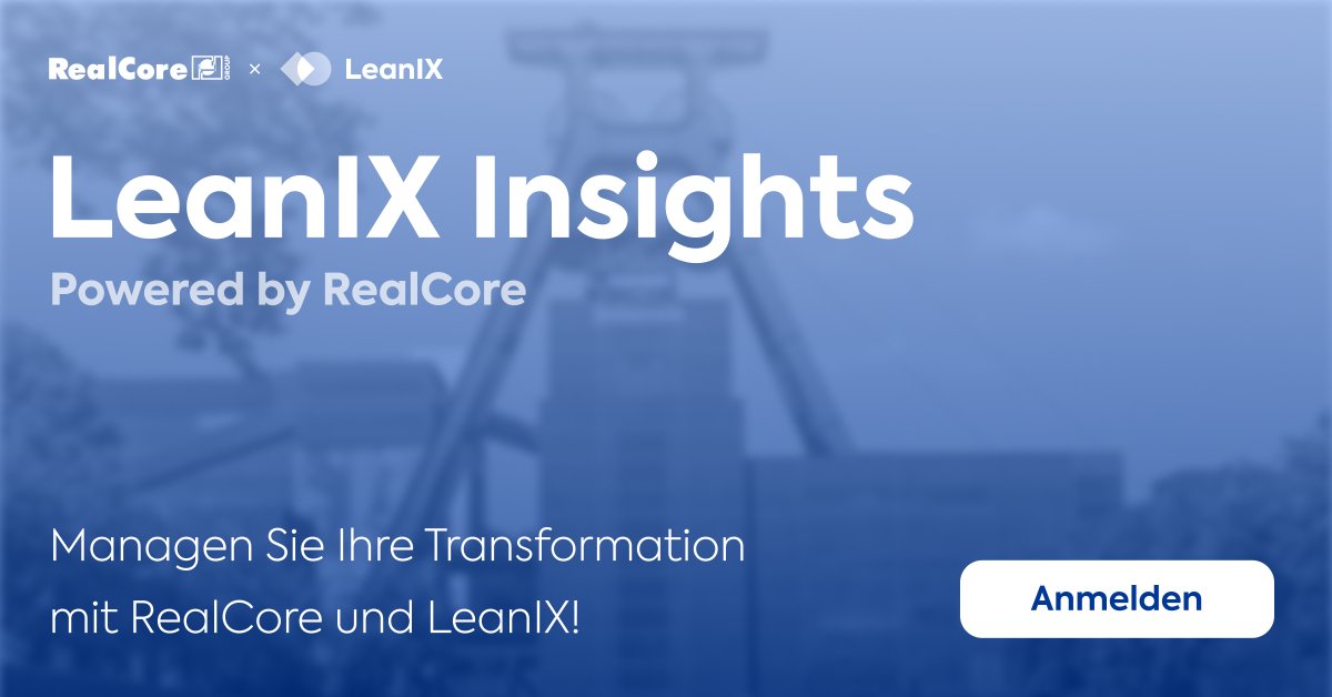 SAPLeanIX's tweet photo. Kommen Sie am 11. April nach Essen zum #LeanIXInsights Event mit unserem Partner RealCore Group GmbH um aktuelle Einblicke in die umfangreiche Themenwelt der SAP S/4HANA Transformation zu gewinnen. Melden Sie sich an:
https://t.co/EftFRrCDDJ https://t.co/7zIJZAbrs4
