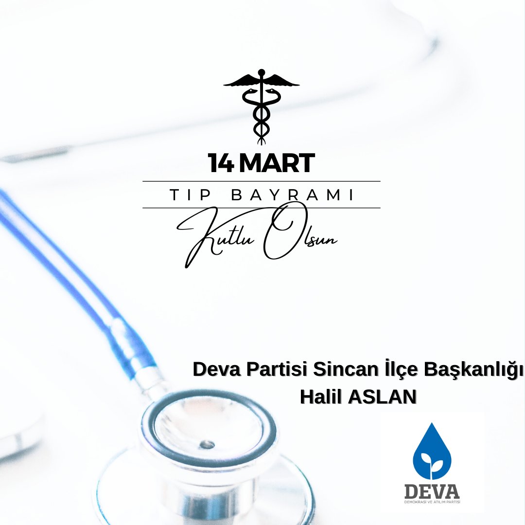 DevaSincan's tweet photo. Yaşatmak için verdikleri mücadelelerle kalbimizde iz bırakan tüm sağlık çalışanlarının 14 Mart Tıp Bayramı kutlu olsun.
 
İyi ki varsınız…🌹

#14MartTıpBayramıKutluOlsun 
#14MartTıpBayramı https://t.co/dw7MmBXLT5