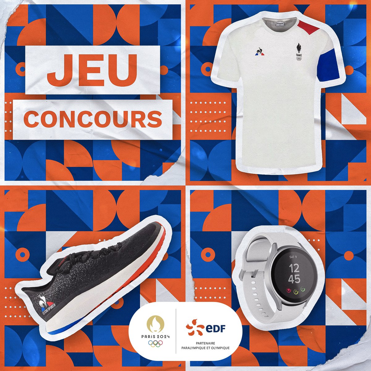 🎁 JEU CONCOURS🎁

Nous vous offrons l’opportunité de gagner une ✨ 𝒎𝒐𝒏𝒕𝒓𝒆 𝒄𝒐𝒏𝒏𝒆𝒄𝒕𝒆́𝒆 ✨ ainsi qu’une tenue de sport complète, de quoi bien vous équiper pour vos prochaines activités sportives🔥

Pour participer :
✅ Follow @energiedusport 
✅ RT ce tweet