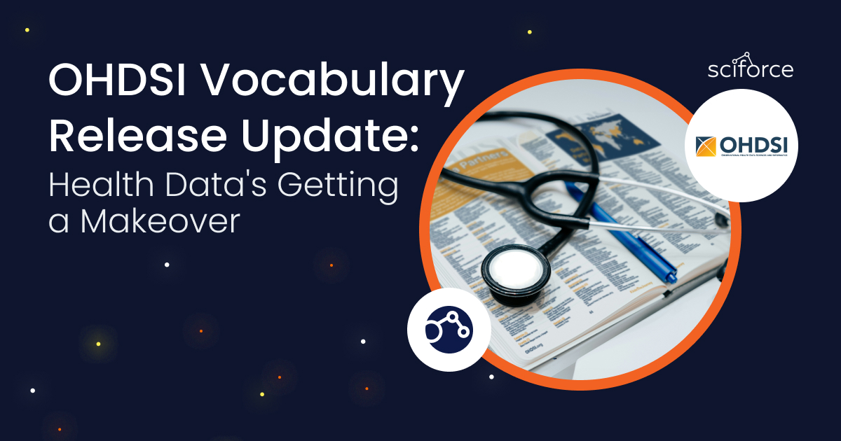 #OHDSI vocabulary has got a huge 2023 update 👏 Huge thanks to our Medical Team members Polina, Denys & Maksym for contributing! This is just the start—let's keep going! 🚀📚 #SciForce #SciForceMedicalTeam #RealWorldHealthData #DigitalHealthcare #HealthData #Healthcare