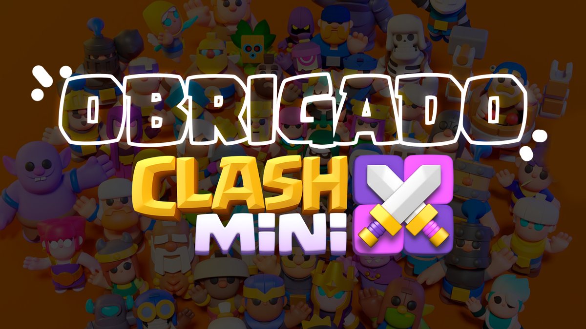 SuperVinnyYT's tweet photo. O fim de uma era. Obrigado Clash Mini. Obrigado pessoal❤️

https://t.co/Ohh29vJmhV https://t.co/GOgnxHuHyv