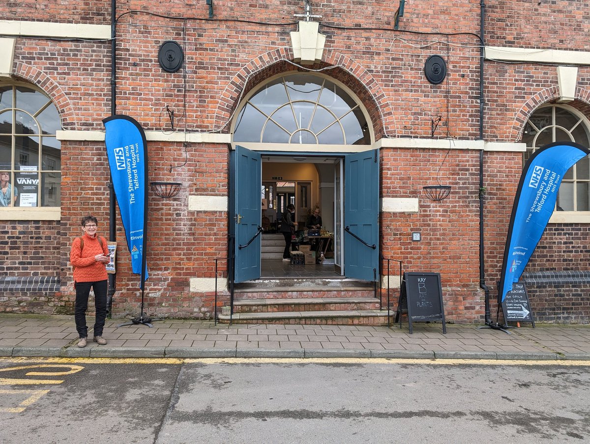 We're at #Montgomery Town Hall today with the <a href="/sathNHS/">SaTH</a> Hospital Transformation Programme roadshow - why not pop down to find out what's happening at your local acute hospital?