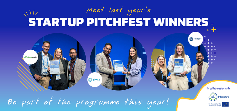 Startup Pitchfest returns to #HIMSS24Europe Partnering with @EITHealth & @MayoExchange this event celebrates innovative companies solving healthcare challenges. Join us in enlarging the health ecosystem with innovation for better outcomes! Let's shape the future of healthcare…