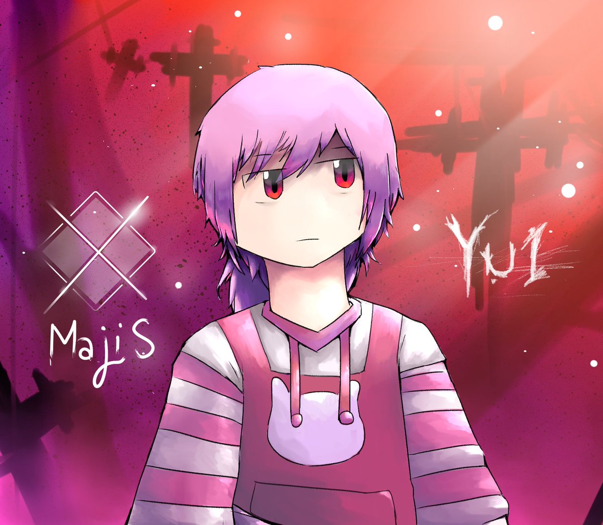 MajisEnter's tweet photo. New hair for Yui Minikari (Trying to draw the body properly) https://t.co/jYukWNAkGi