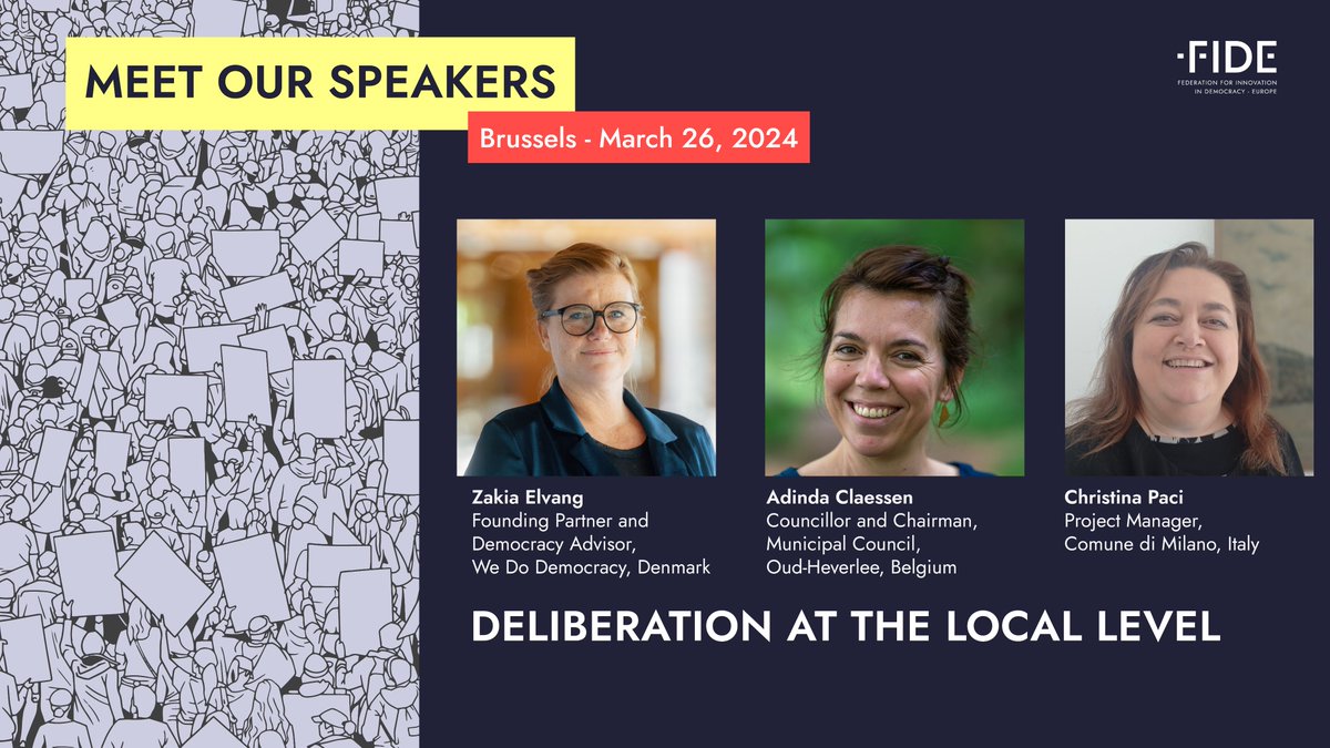 🏙 Voices from the Village to the City Learn about the implementation of pioneering cases, from the small village of Oud Heverlee in Belgium to the contentious Lynetteholm case in Denmark and the permanent climate assembly in Milan. Register ▶ lnkd.in/dzZerx9d